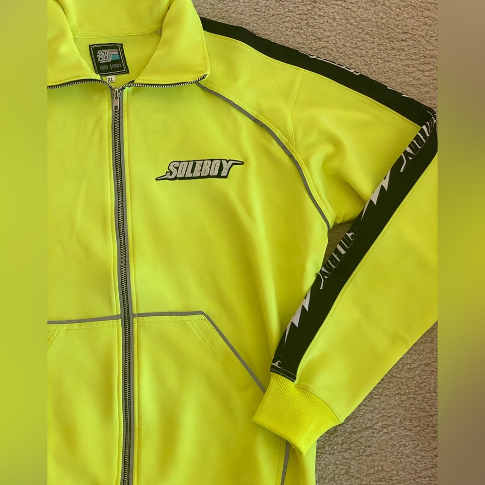 Soleboy High Voltage V2 Tracksuit (Neon Green) Gem